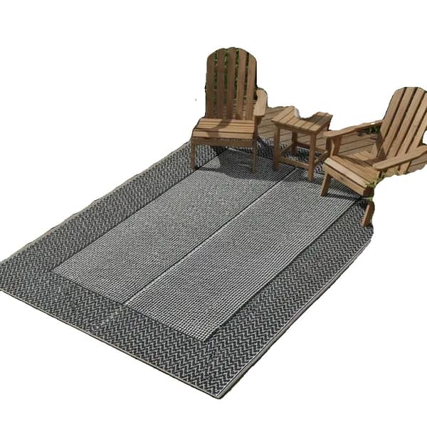 Udendørs tæppe, holdbar PVC, nem vedligeholdelse,Gris
