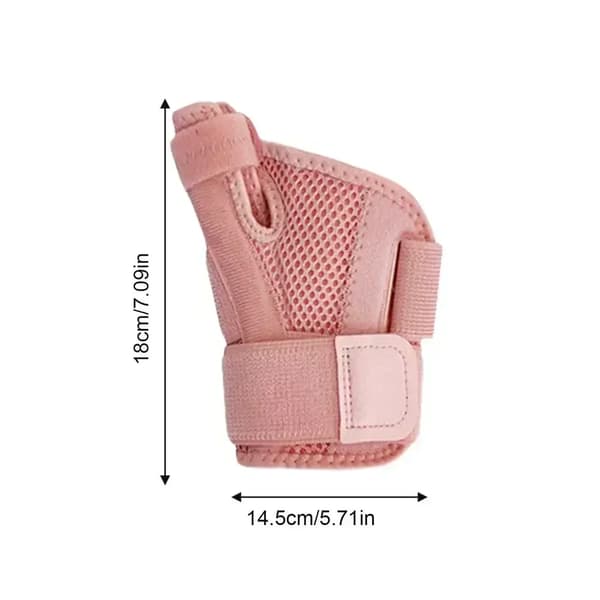 Handledsstöd, Andningsbart Tyg, Smärtlindrande Design,Rosa 1st