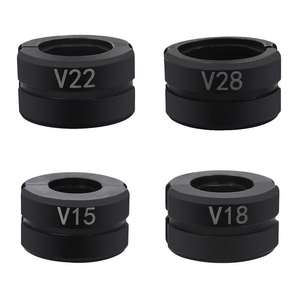 Kobberrør Crimping Dies, Holdbar Konstruktion, Alsidig Brug,sort