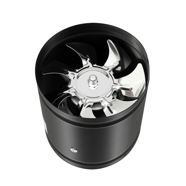 Exhaust Fan, Väggmonterad, Kraftfull Luftflöde,svart