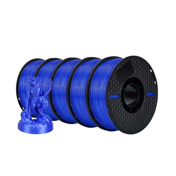 3D-printer filament, 1,75 mm diameter, solid materiale,ABS-Blå