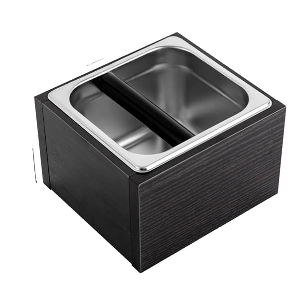 Kaffeknockbox, Hållbar Design, Stor Kapacitet,Beige