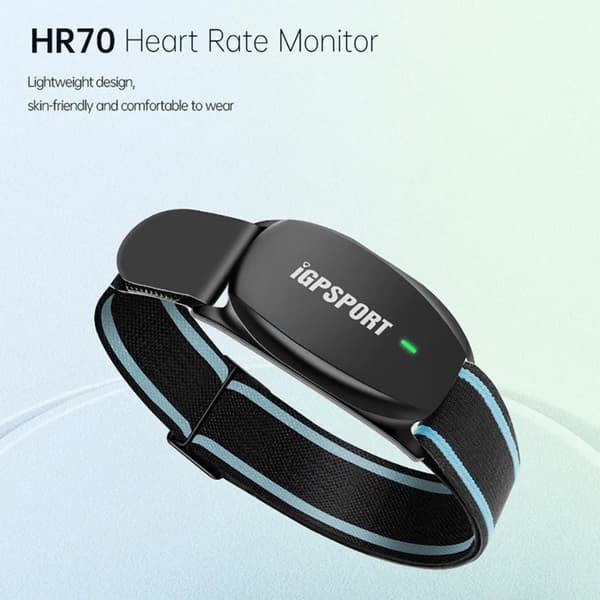 Hjertefrekvensmåler, Bluetooth-forbindelse, Komfortabel armbånddesign,HR70