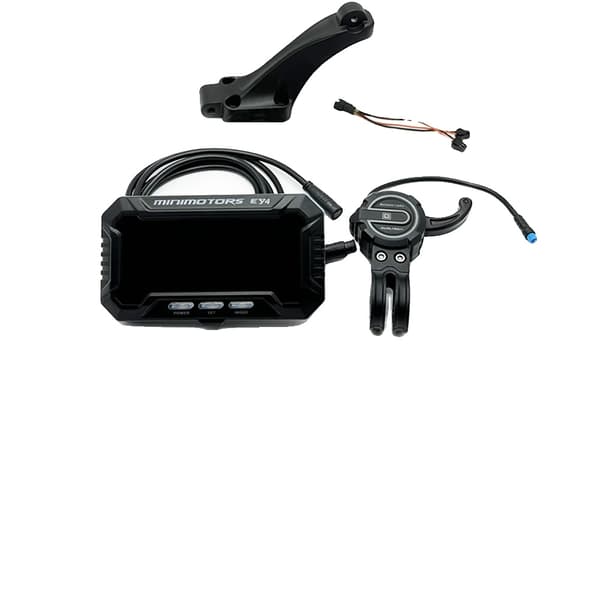 Throttle og Display Suit, Kompatibel med Dualtron Modeller, Holdbart Design,1 Sæt ey4 display Kit