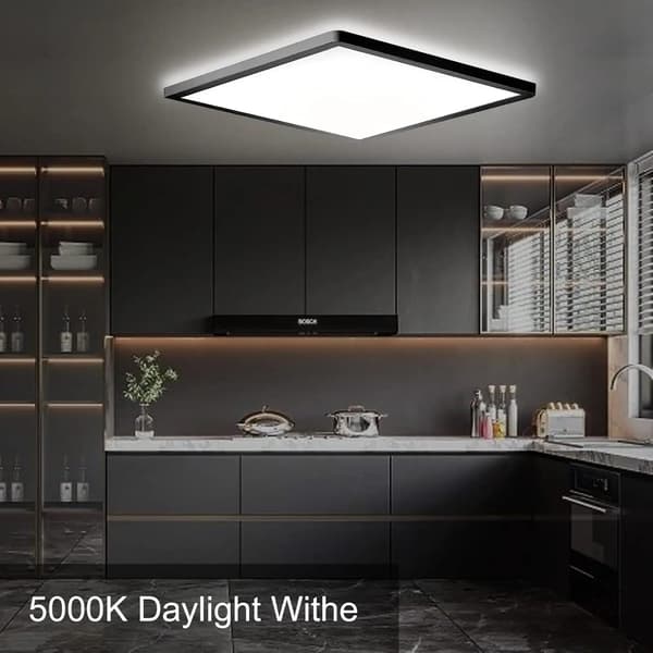 Loftlampe, Energi Effektiv, Moderne Design,sort