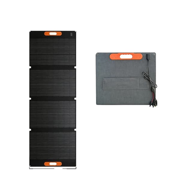 Solpanel, Hög Effektivitet, Fällbar och Bärbar,200W Flexibel Solenergi