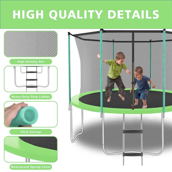 Trampolin, Sikkerhedsnet, Høj Vægtkapacitet,A