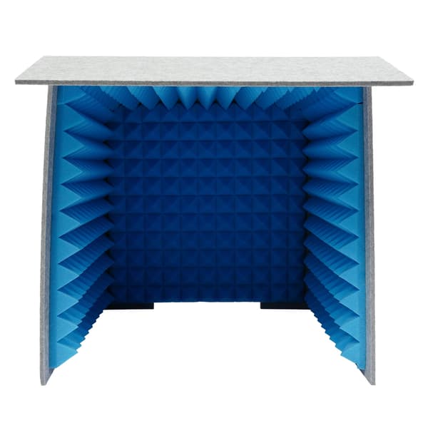 Lydisolerende Skjold, Foldbart Design, Effektiv Støjreduktion,Blå