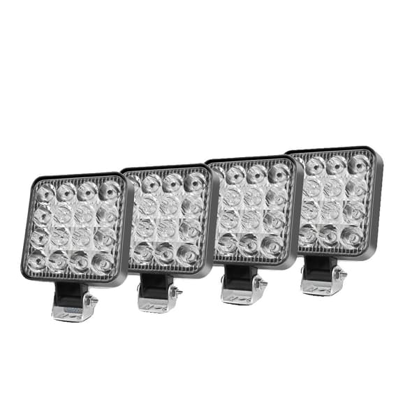 Arbejdslampe, Super Lys LED, Vandtæt Design,4PC