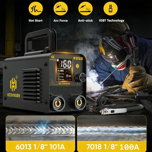 Svejsemaskine, Bærbart Design, Kraftfuld Ydelse,ARC200Dmini