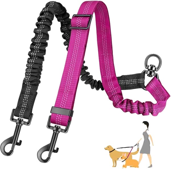 Hundesnor, Dobbelt Design, Stødabsorberende,ROSE RØD
