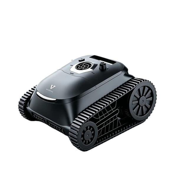 Robotstøvsuger til swimmingpool, 180 minutters driftstid, smart navigation,sort
