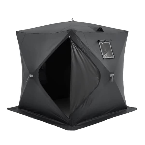 Fiskeskydd, Pop-Up Design, Vattentätt Tyg, armégrön