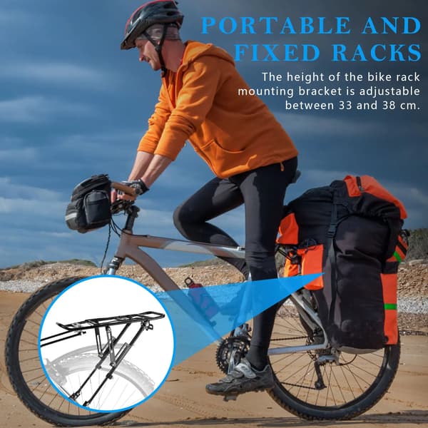 Cykelställ, Justerbar Höjd, Lättviktsdesign,A