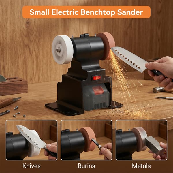Mini Bältslip, Kompakt Design, Hög Prestanda,250W