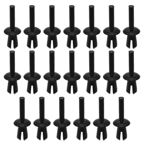 Fender Clips, Holdbart Plastik, Bred Kompatibilitet,20PCS