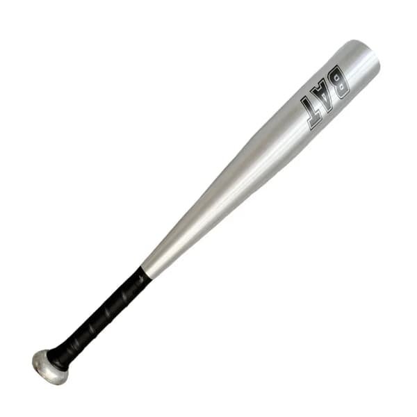 Baseballbat, Letvægts Aluminiumlegering, Holdbart Design,20inch, sort