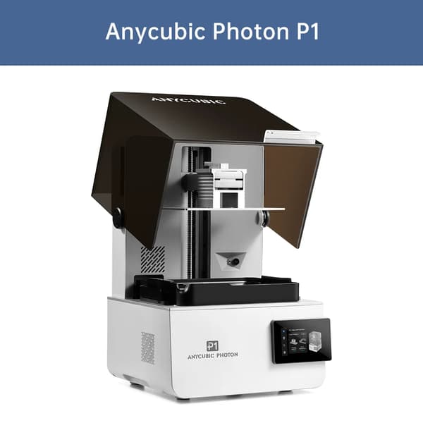 3D-printer, præcisionsbearbejdet byggeplade, avanceret automatisk nivellering system,Photon P1
