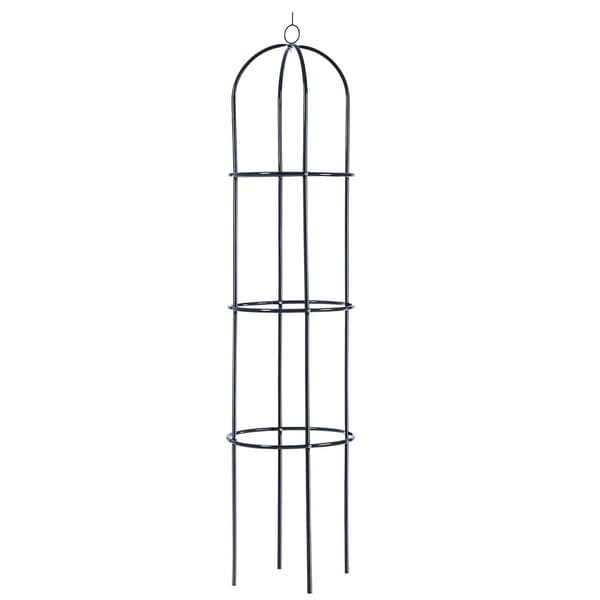 Trädgårdsobelisk, Metallkonstruktion, Hållbar Design,GRÅ