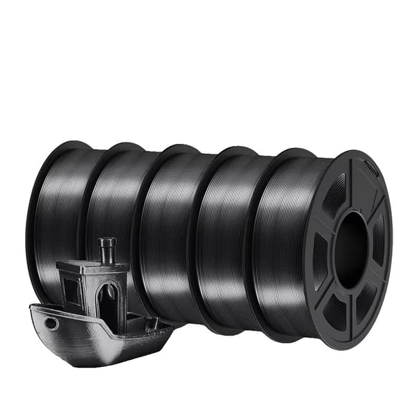 3D-printer filament, høj sejhed, nem printning,SILK Sort