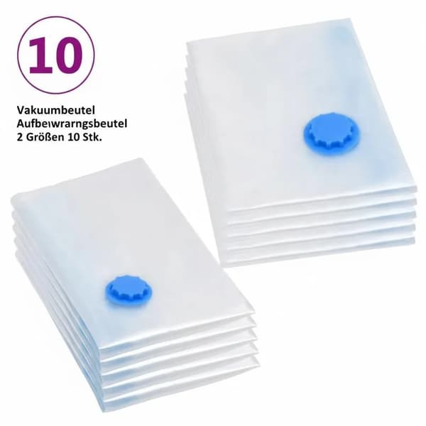 Vakuumförvaringspåsar, Stapelbar Design, Hållbara Material,Transparent