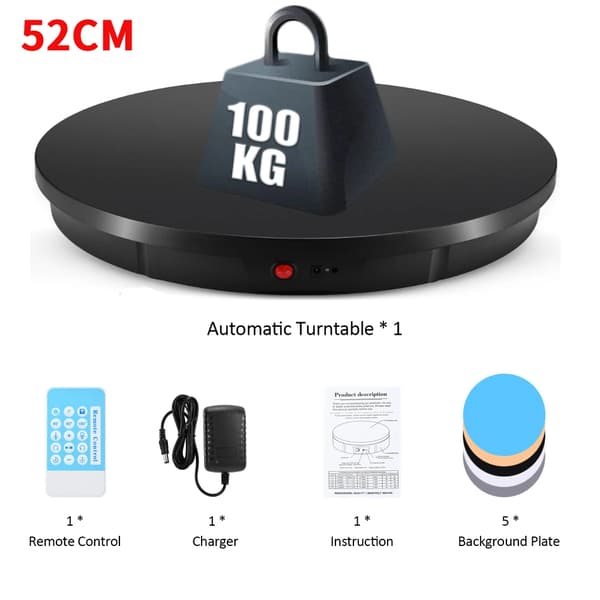 Displayställ, 360° rotation, hög viktkapacitet,52cm 100kg