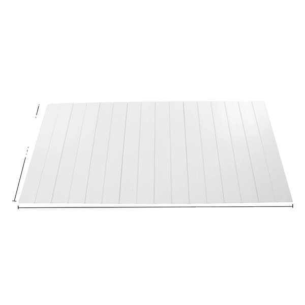 PVC Badekar Dæksel, Vandtæt Isolering, Passer til Standard Badekar,75x170cm