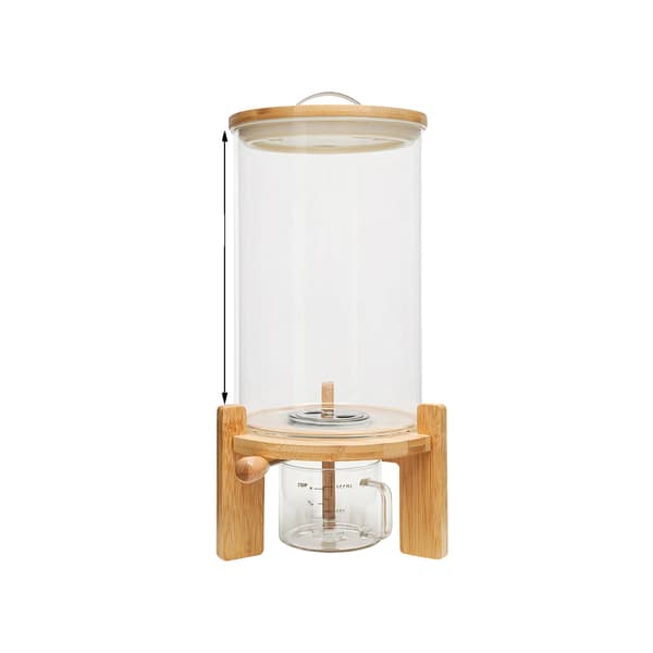 Cereal Dispenser, Lufttæt Forsegling, Pladsbesparende Design,Klar