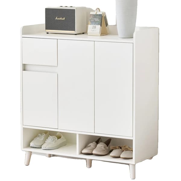 Skænk, Multi-Compartment Design, Moderne Æstetik,hvid 2