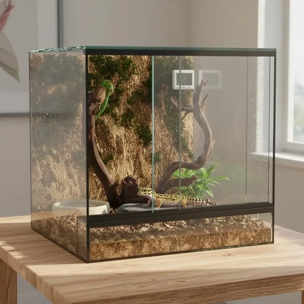 Terrarium, Glasbyggnad, Mångsidig Användning,Transparent