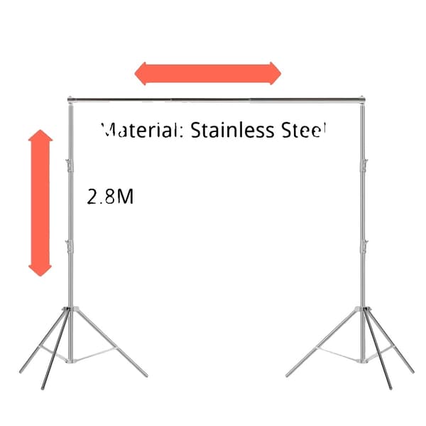 Korsstång, Justerbar Längd, Stöder Belysningsutrustning,3M Kit 280A