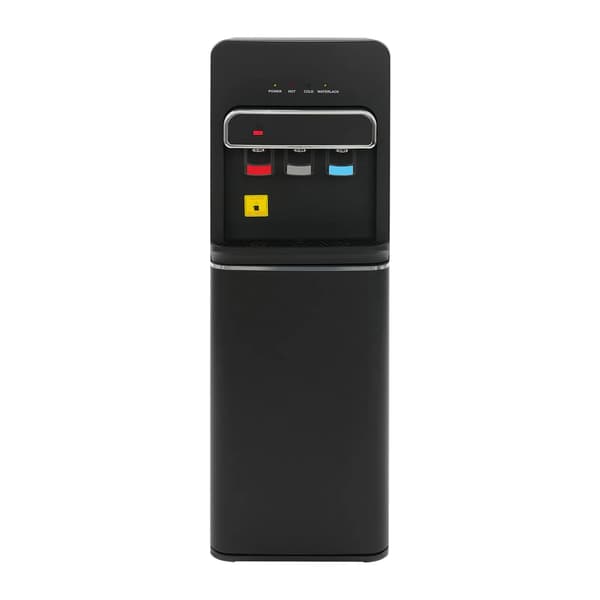 Vanddispenser, Bundlæsning, Kold Varm Rumtemperatur,sort