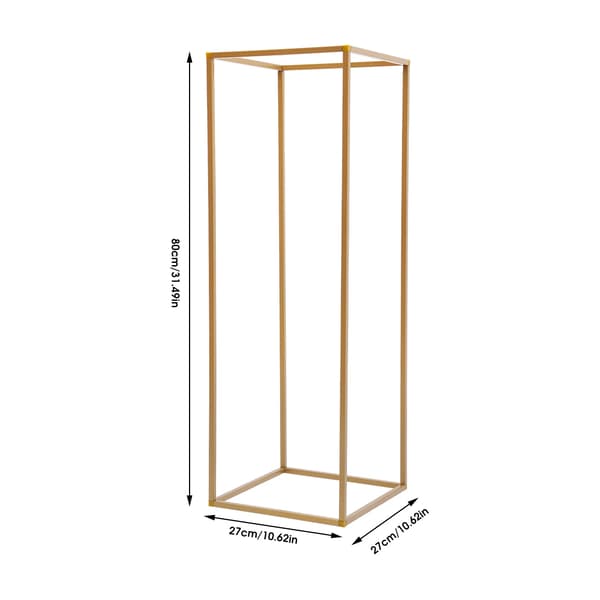 Display Stativ Sæt, 10 Stykker, Elegant Event Dekor,80cm, M