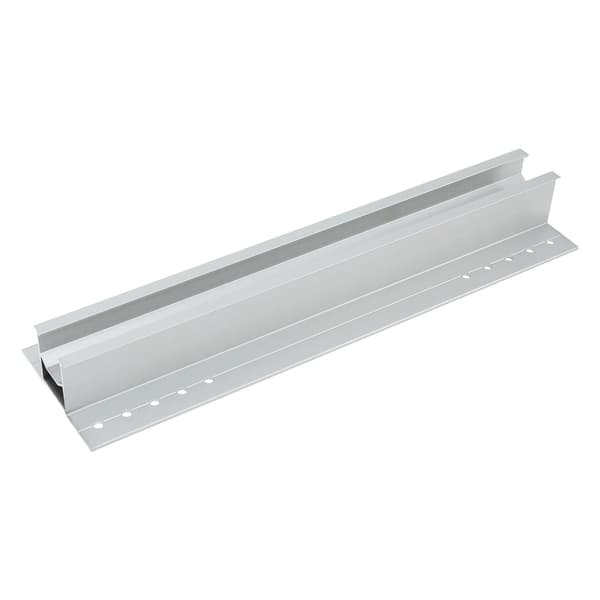 Solpanelmonteringssæt, Holdbart Aluminium, Høj Belastningskapacitet,Sølv