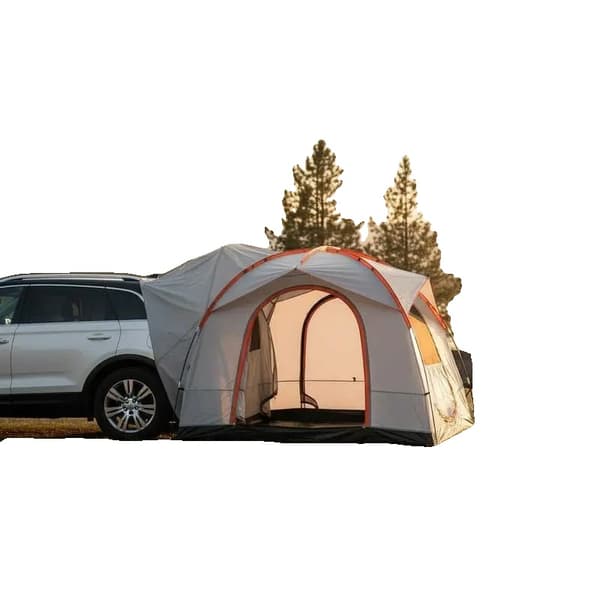 Biltält, Dubbelskiktskonstruktion, Lämplig för Camping och Vandring, GRÅ