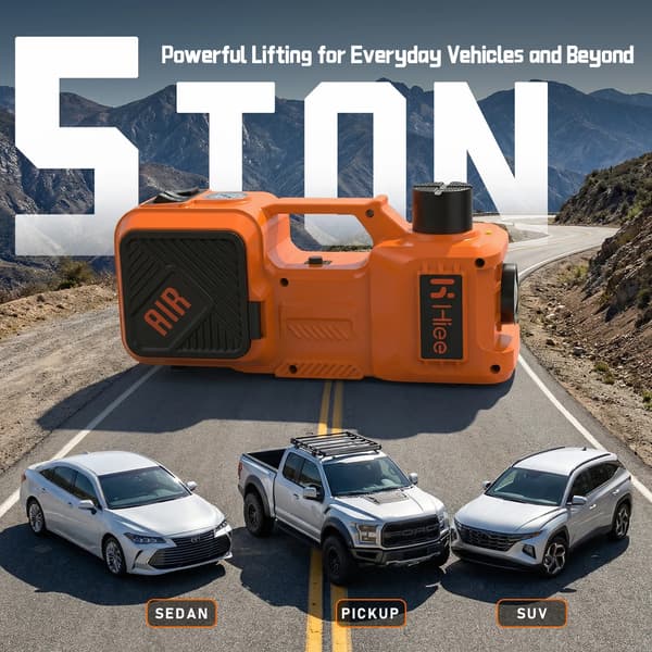 Elektrisk Jack, 5-Tons Løftekapacitet, Kompakt Design,5T 180W