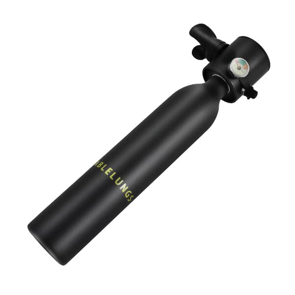 Mini ilt cylinder, 5000 PSI trykudgang, letvægtsdesign,sort