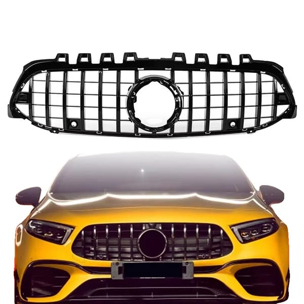 Frontgitter, Racing Stil, Nem Installation,sort