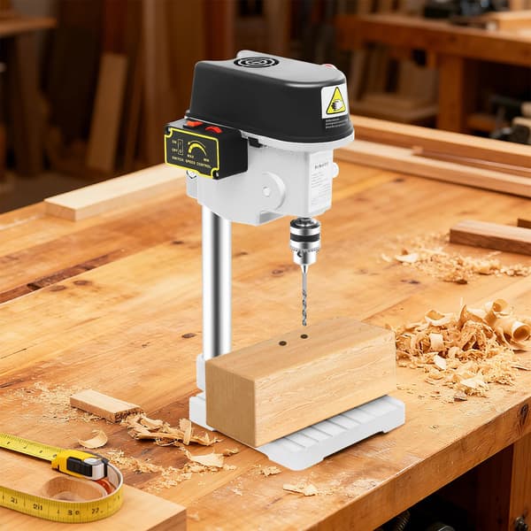 Bärbar Bänkborrmaskin, Hög Precision, Kompakt Design,340W