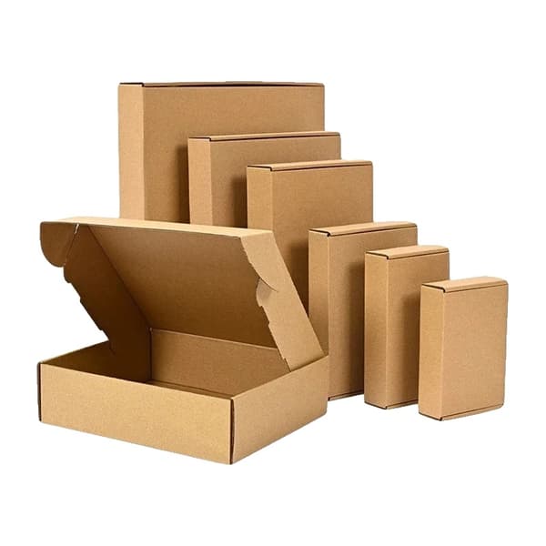 Wellpappboxar, Hållbart Material, Mångsidiga Storlekar,18x18x8cm