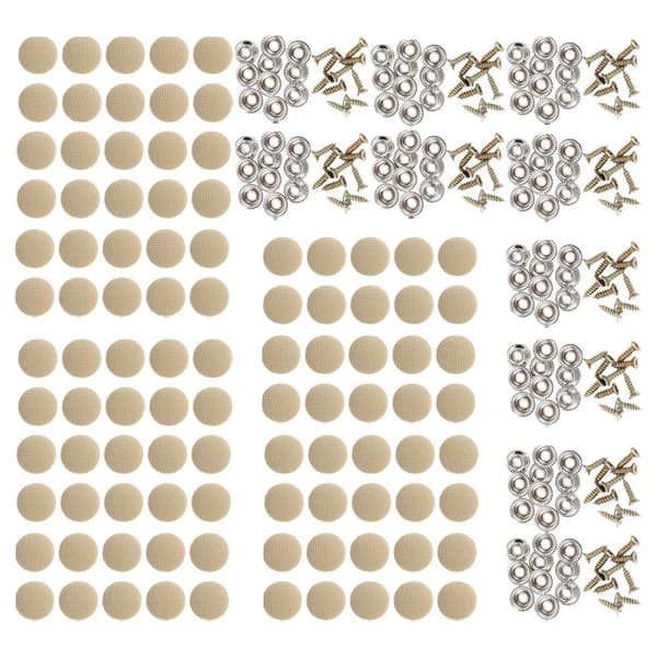 Loftstof Fastgørelsesklips, Holdbare Materialer, Nem Installation,100pcs Beige
