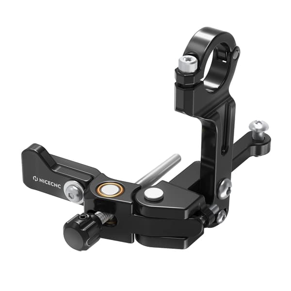 Venstre Tommelfinger Bremsemontering, Ergonomisk Design, Holdbar Konstruktion,sort