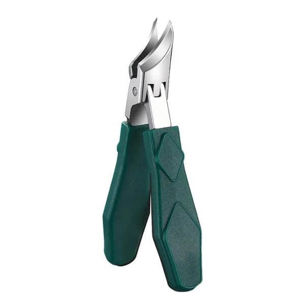 Tånagelklippare, Rostfritt Stål, Ergonomisk Design,grön