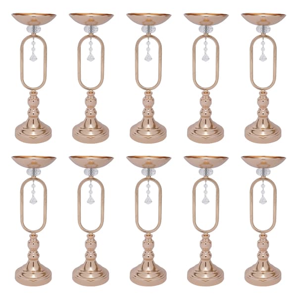 Ljusstake, Elegant Design, Mångsidig för Evenemang,Guld