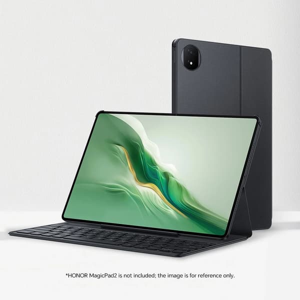Smarttangentbord, AZERTY-layout, Bluetooth-anslutning,Mörkgrå, För HONOR MagicPad 2, Franska