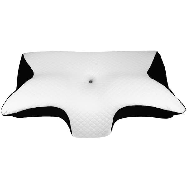 Nakke Cervikal Pude, Ergonomisk Design, Hukommelsesskums Komfort,sort