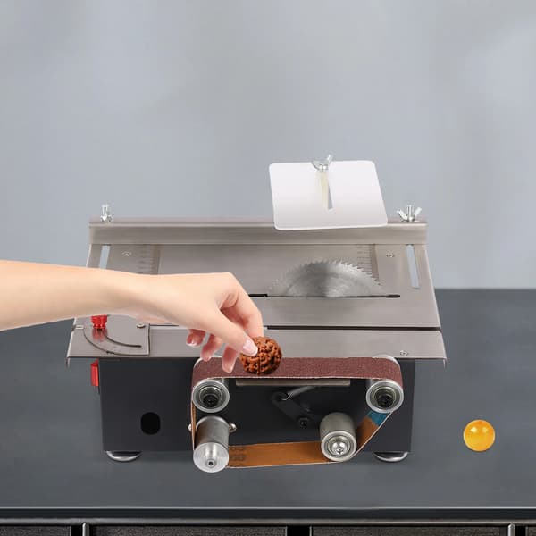 Bordssåg, 200W Motor, Justerbar Skärvinkel,Silver