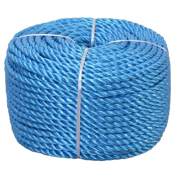 Rep, Polypropylenmaterial, Hög draghållfasthet,Blå