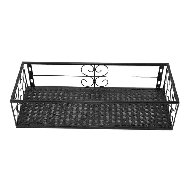 Planteholder, Robust Jernkonstruktion, Pladsbesparende Design,50x25x12cm