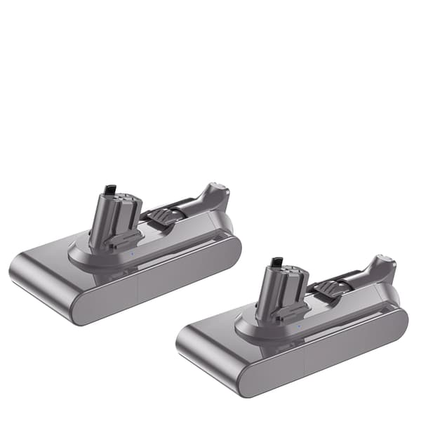 Uppladdningsbart dammsugarbatteri, 25,2V spänning, 6000mAh kapacitet, 2st 6000mAh